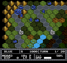 Daisenryaku Expert WWII screenshot 4 for Super Famicom